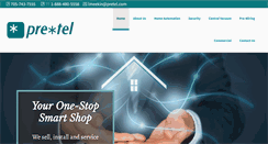 Desktop Screenshot of pretel.com